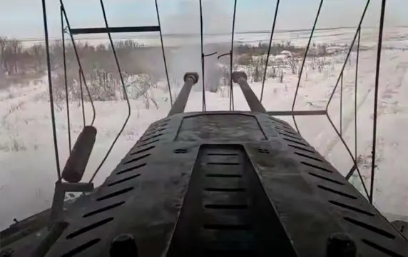 Одна БМПТ уничтожила несколько БМП, БТР и танк ВСУ