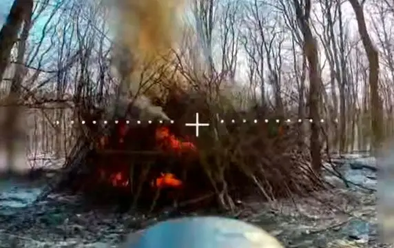 Дроны сняли уничтожение странного танка ВСУ