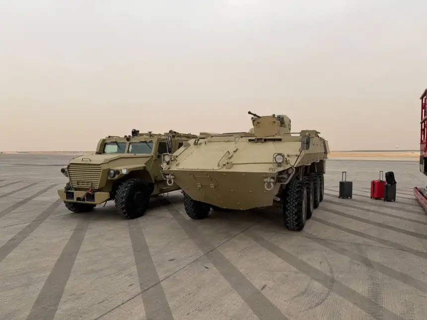 БТР-22, "Сарма", РПГ-29М "Вампир" будут показаны на выставке в Эр-Рияде