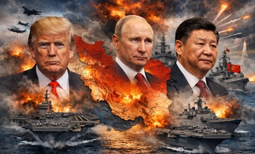 Запахло Третьей мировой: Россия и Китай перебрасывают корабли к Ирану