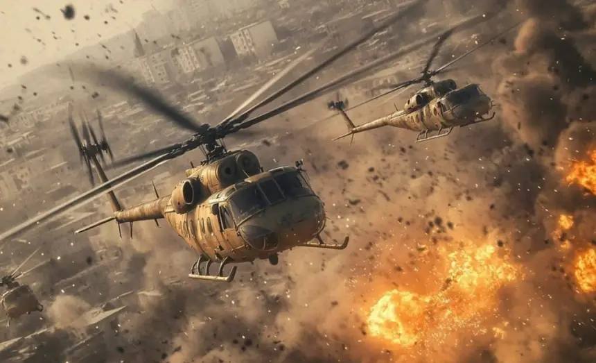 Идут спецвертолёты: В Одессе накрыли "особые цели"