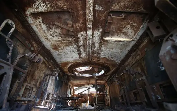 Российские дроны добивают остатки поставленных ВСУ броневиков Mastiff