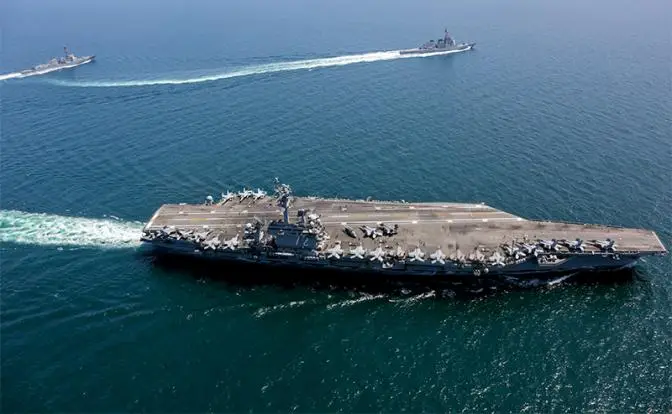 Что заставило АУГ «Abraham Lincoln» бежать от иранских берегов