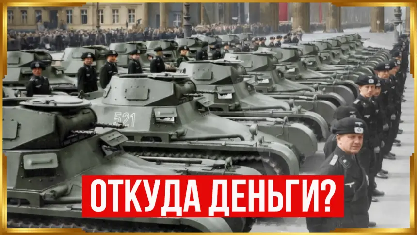 Откуда взялись миллиарды на танки, самолёты и пушки для вермахта?