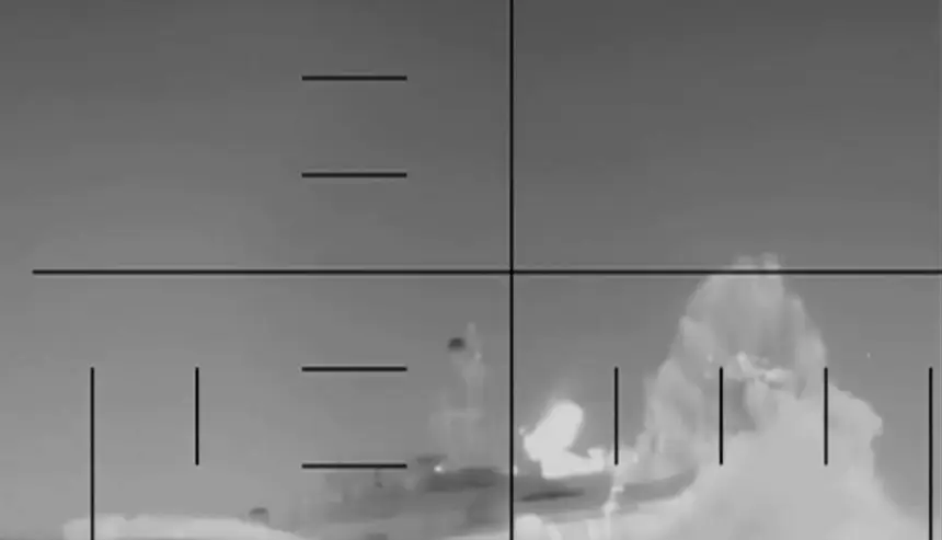 Торпедирование иранского фрегата американской АПЛ показали на видео