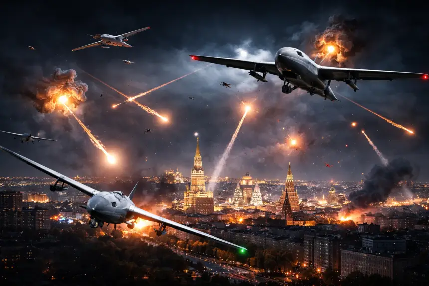 Сотни БПЛА над Москвой — только начало: эксперт раскрыл реальную цель атак