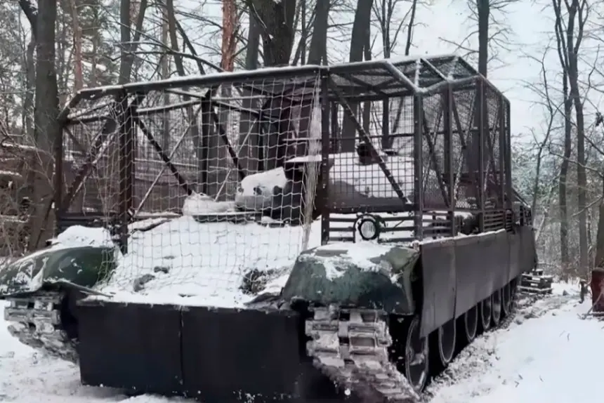 Странный гибрид самоходки 2С19 