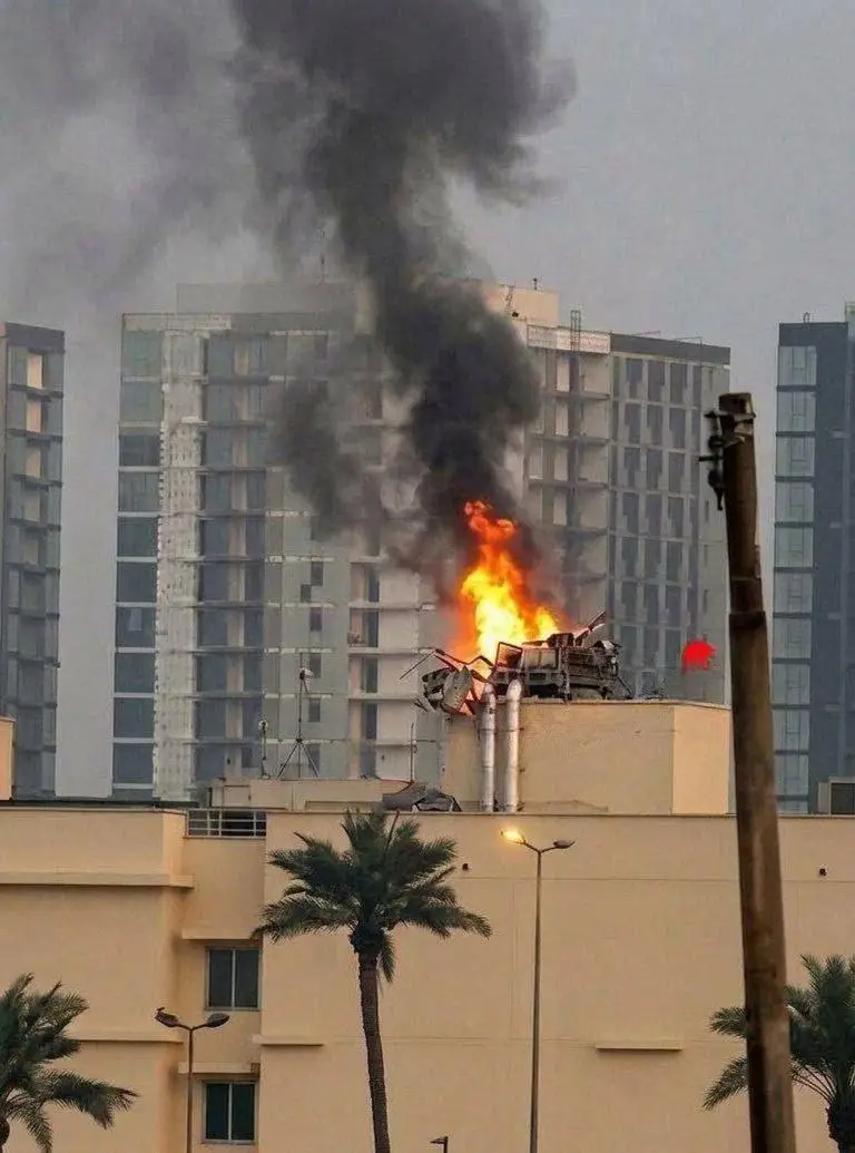 Уничтожена 6-ствольная система ПВО Phalanx LPWS посольства США в Багдаде