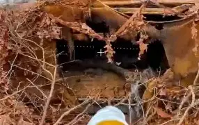 На месте танков ВСУ в небо поднялись гигантские огненные шары