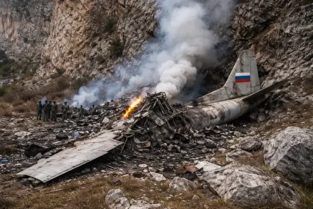 Смертельная неисправность: военно-транспортный Ан-26 разбился в Крыму