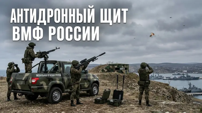 Охота на дронов по-флотски: как новые подразделения ВМФ будут защищать базы