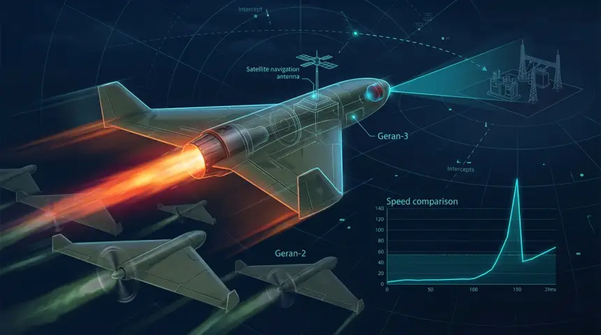 Вдвое быстрее, в разы дальше — чем «Герань-3» отличается от предшественницы и что это меняет на фронте