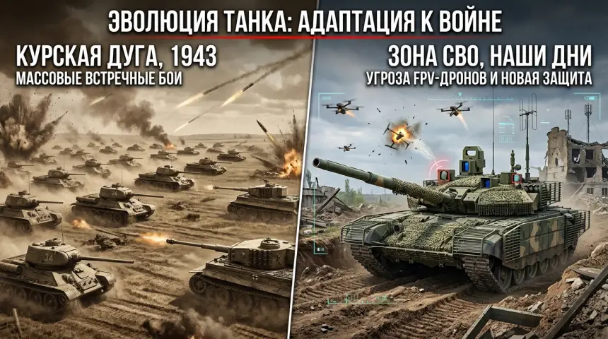 «Стальная конница» под ударом: почему танки перестали быть королями поля боя