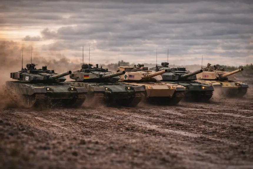 ТОП-5 самых быстрых танков мира: Т-90М подвели те самые советские «болячки»