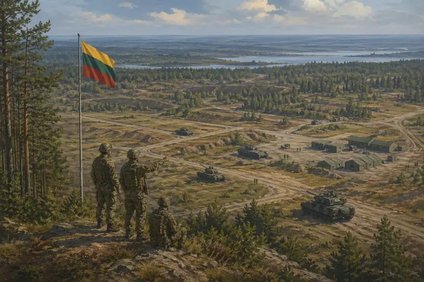 Литва у границ Белоруссии и России превращается в военный полигон