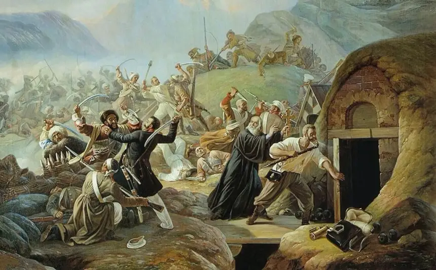 Кавказская война: героическая гибель Михайловской крепости