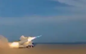 Появилось видео запуска иранских крылатых и противокорабельных ракет