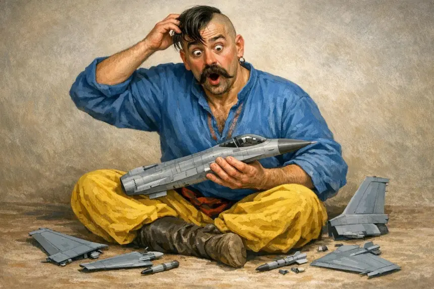 NRK: Норвегия отправила Украине F-16 в разборке