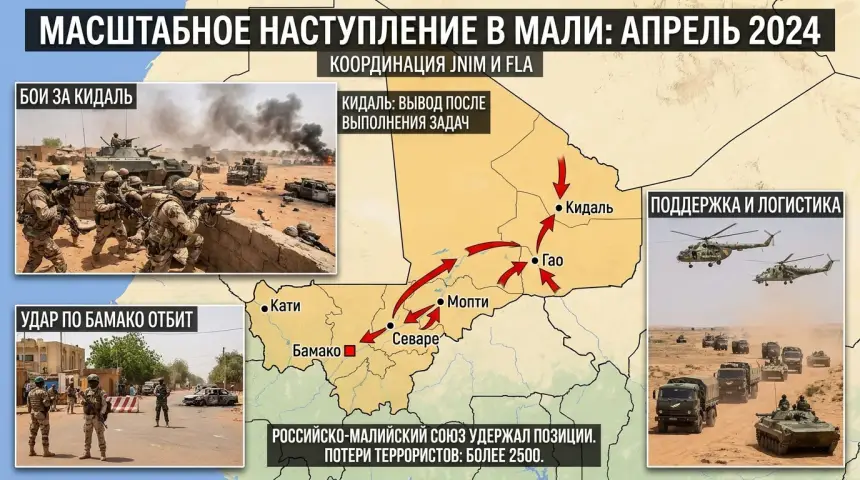 Запад поспешил похоронить союз: как «Африканский корпус» выстоял против 12 тысяч боевиков