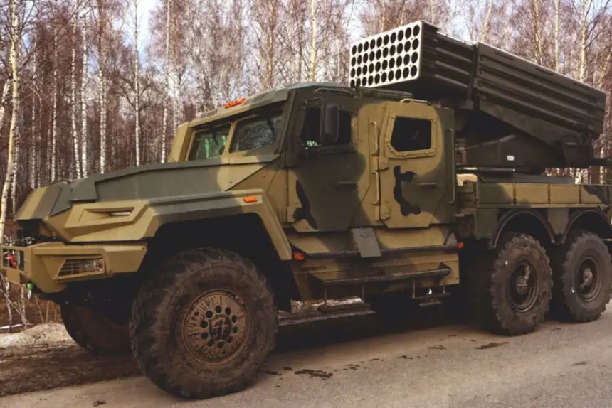 Броневик "Спартак" может служить базой для реактивной установки "Торнадо-Г"