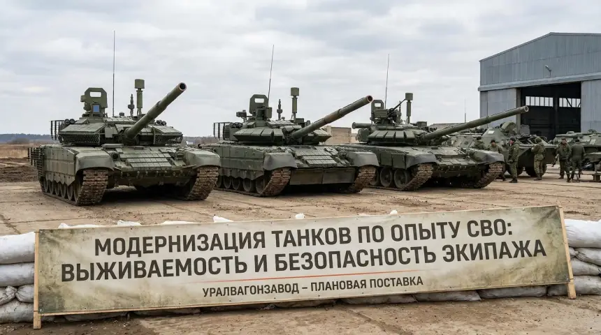 Танки СВО: как броня, РЭБ и защита моторного отсека меняются после двух лет боёв