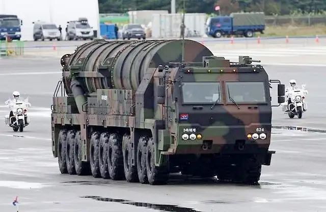 "Ракетный монстр" Hyunmoo-5 с боеголовкой в 9 тонн создан бить по бункерам