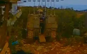 Дрон-камикадзе поразил редкую 60-тонную израильскую бронемашину