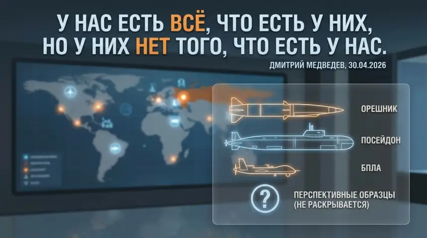 «У них такого нет»: как читать заявление Медведева о скрытых системах