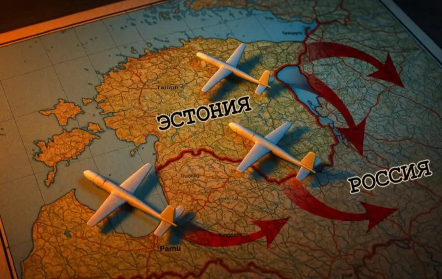 Вскрылась странная история с перехватом дрона ВСУ над Эстонией