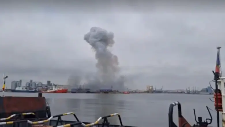 В румынском порту взорвался украинский морской дрон