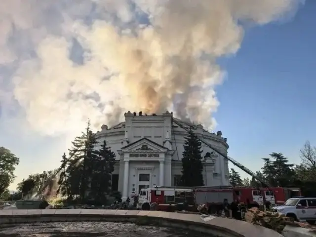 Укрофюрер бьет по памяти: БПЛА атаковал панораму «Оборона Севастополя»