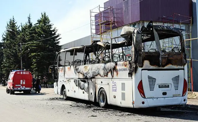Удар по московскому автобусу: Украина в конец распоясалась