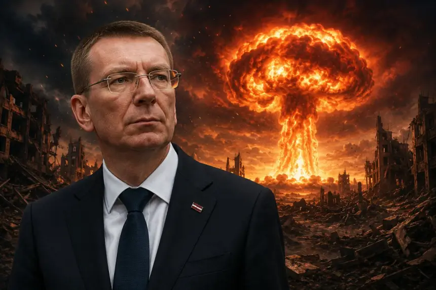 Президент Латвии пригрозил миру ядерной дубинкой