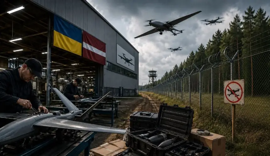 Украина планирует разместить производство дронов у границы с Россией