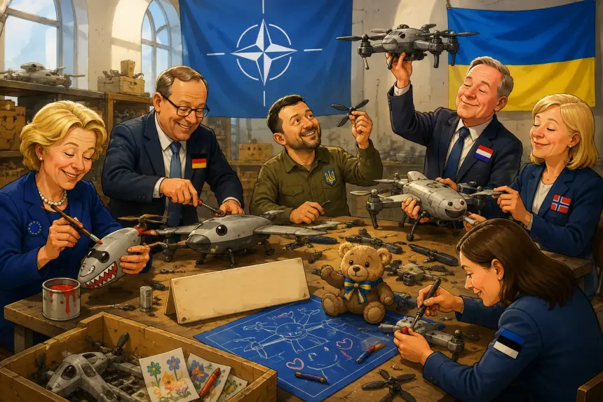 Саммит в Анкаре: НАТО превращает Украину в дрон-камикадзе