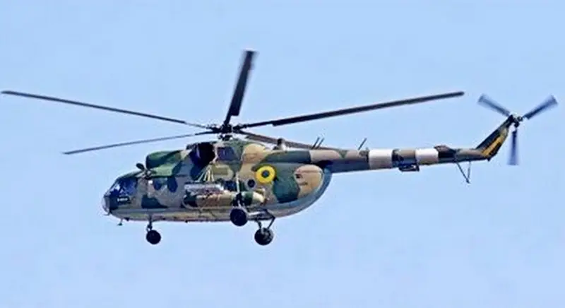 Украинский вертолет Ми-8 с экипажем в 4 человека уничтожен нашей "Геранью"