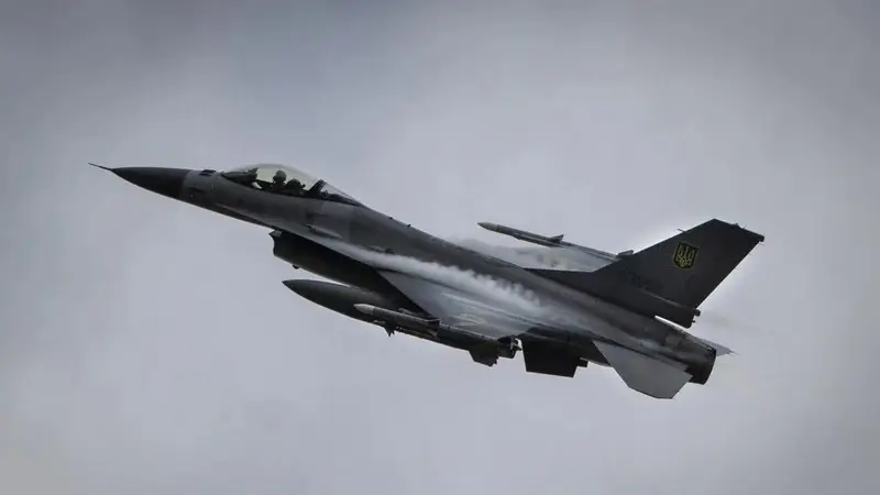 Российская "Герань", похоже, сбила украинский истребитель F-16