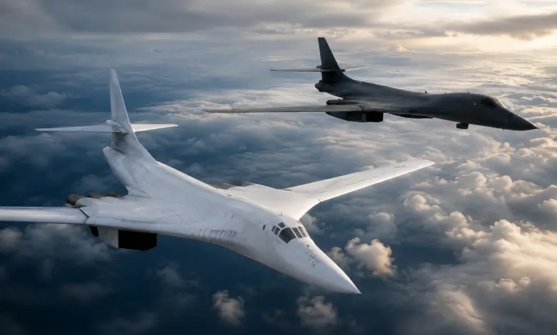 Дуэль ракетоносцев: «Белый лебедь» Ту-160М разгромил B-1B Lancer из США
