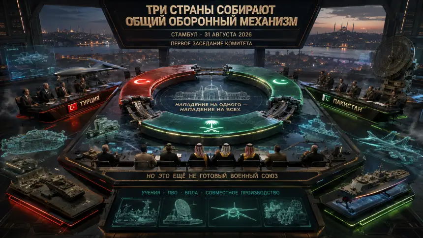 Турция, Пакистан и Саудовская Аравия начали работу комитета оборонного пакта