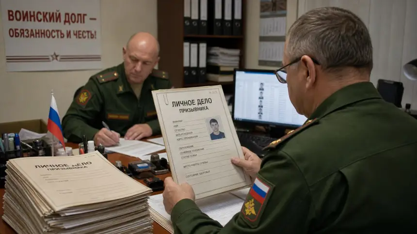 Военкомы копают под россиян: СМИ выяснили, что стоит за сбором досье