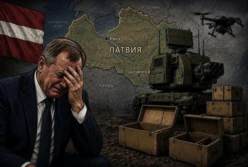 Истребители НАТО сбили украинский дрон в Латвии