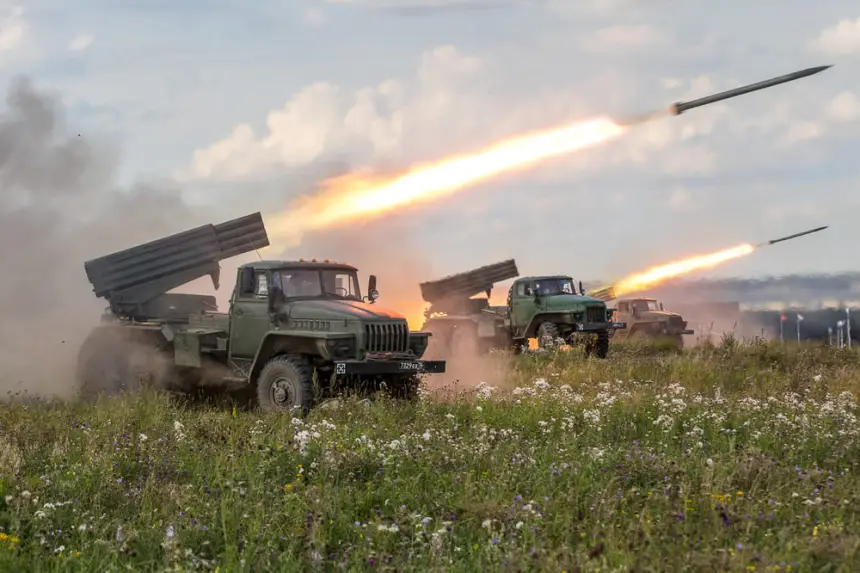 Огневая карусель: РЗСО «Град» держит врага под жёстким залповым прессом