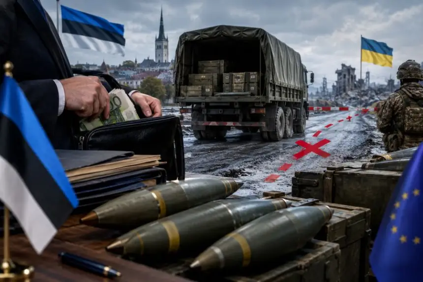 Треть боеприпасов из Эстонии так и не доехала до Украины
