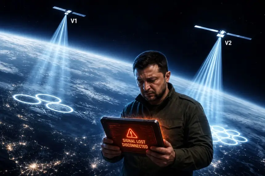 Пентагон тайно заблокировал военные терминалы Starshield на Украине