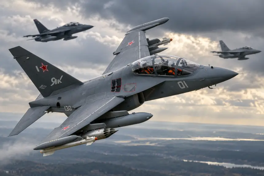 Як-130М раскрывает клыки: чем Россия усиливает свой учебно-боевой самолёт
