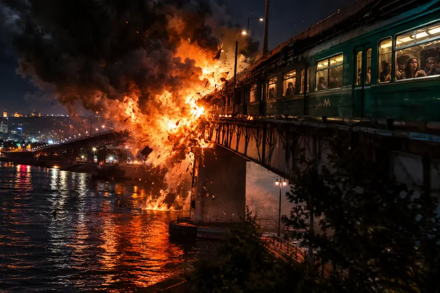 На обломки не спишешь: в Киеве мост пилили годами, а теперь режут ракеты
