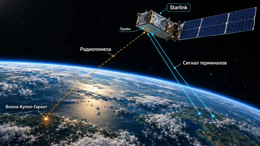 Конструктор ЦКБР заявил о работе российского комплекса против Starlink
