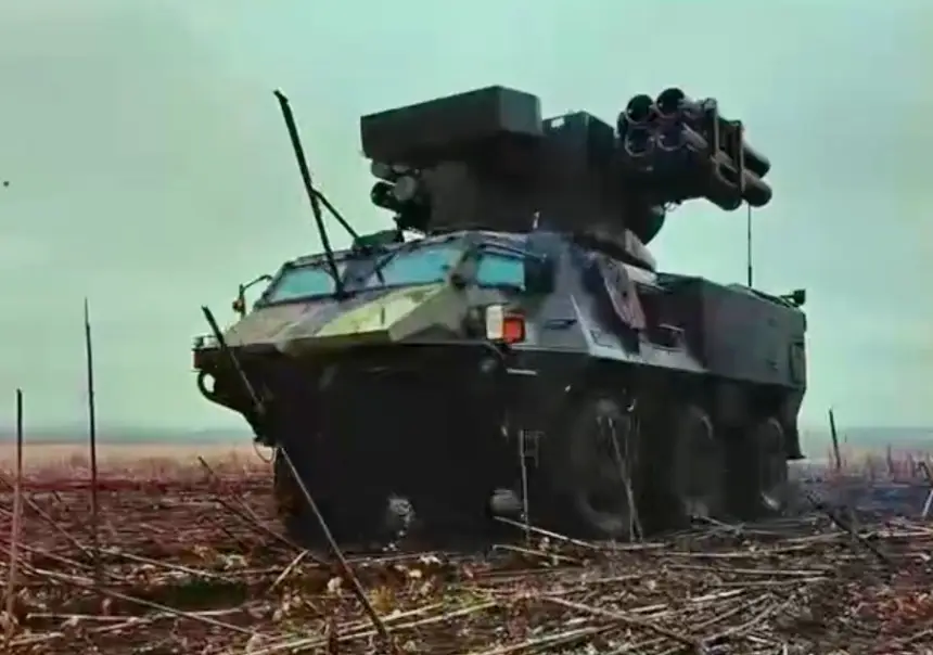 Финляндия тайно отправила ВСУ зенитные ракеты Crotale NG на БТР Sisu XA-181