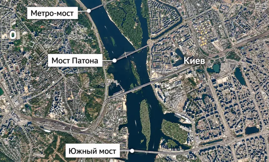 Новые «Герани» начали «резать» стратегический мост через Днепр