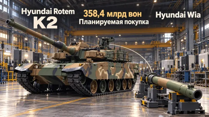 Танки и пушки в одних руках: зачем Hyundai Rotem покупает бизнес Wia